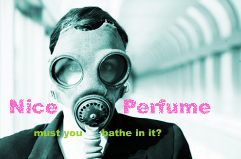 perfume gas mask